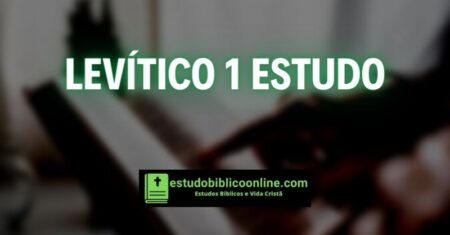 Levítico 1 Estudo: Os Sacrifícios