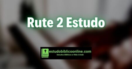 Rute 2 Estudo: Os Frutos de uma Decisão Correta